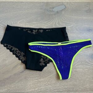 Victoria’s Secret Underwear Combo Set of 2 Size Medium